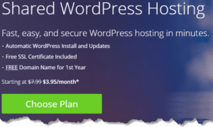 BlueHost WordPress Hosting Features